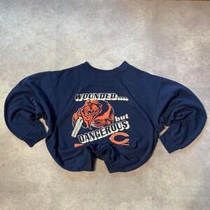 Vintage 90s Chicago Bears NFL Graphic Crewneck Sweater